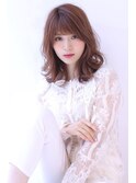 ことりベージュローライト大人かわいい小顔スリークボブ大人ボブ