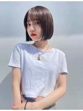 コンティニュー オモテサンドウ(CONTINUE OMOTESANDO) CONTINUE(表参道)まとまるミニボブ/手嶋