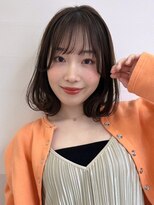 ポーチバイハニー オモテサンドウ(PORCH by HONEY omotesando)&nbsp;大人可愛い20代30代40代内巻きレイヤー×ラテベージュ