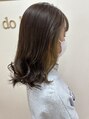 アドゥーヘアー(A do hair) さりげないイヤリングカラー☆