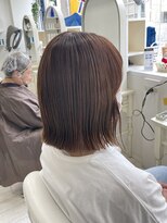 アルターシェリー(aL-ter che'rie)&nbsp;切りっぱなしミディアム/シルキーベージュ/斜めバング