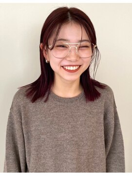 トーチ(torch) 【栄 上前津 大須 矢場町】カシスブラウンボブ ロングボブ