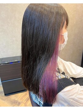 シーバイシオン(Sea by sion) アッシュピンクカラーインナーカラー