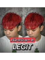 レジット メンズ ヘアサロン(LEGIT MEN's HAIR SALON) パンクなショートスタイル！