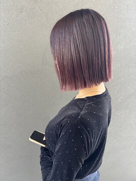 イロ プラス 南田宮店(iro+) 【nanaka】Burgundy color