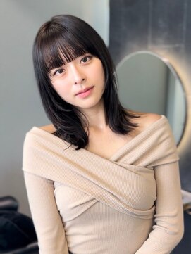 バレット 表参道(VALETTE) ワンホン&韓国ヘア/前髪カット/ワイドバング/ボブ/ウルフカット