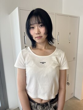 ロジェ(loje) ブルーブラック/ブリーチ/フェイスレイヤー