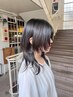 【TAKUMI指名限定】レイヤーカット＋艶感ケアカラー＋ケラチントリートメント