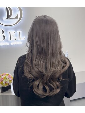 ベル(BEL) レイヤーカット/ミルクティーグレージュ