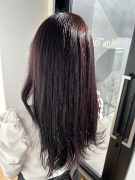 マンタップヘアー(Man Tap Hair) ダークピンクブラウン