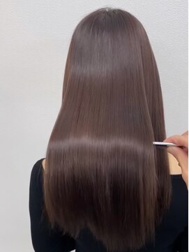 シンカ(shinka) うる艶ストレート＋チョコレートカラー