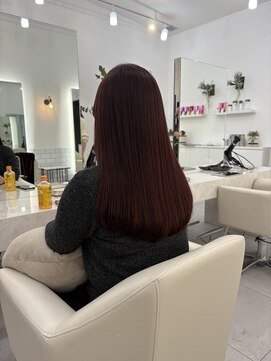 アオ 甲府本店(AO) ボルドーレッド×aujua5step