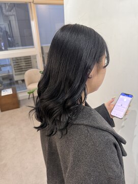 エイト プラット 渋谷2号店(EIGHT plat) ダークグレー　トーンダウンカラー　4/18