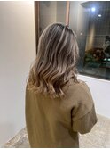 milk tea balayage