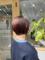 サンクチュアリ ウィズエデン 京橋店(Sanctuary with eden)&nbsp;収まるショートボブスタイル