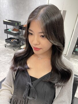 ミミー(mimiiy) 韓国ヘア/ワンホンヘア/顔周りカット/大阪梅田美容室
