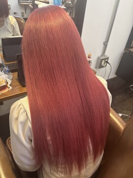 シアン 京都 烏丸店(CYAN) #ピンク#ピンクカラー#ハイトーン#髪質改善#ブリーチカラー