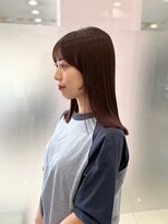 ハピネス 西大寺店(Happiness)&nbsp;ミディアムレイヤー／切りっぱなしミディアム／切りっぱなしボブ