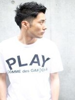 ノーレン 代々木上原(NOREN) ビジネスショートツイストスパイラルパーマツーブロック刈り上げ