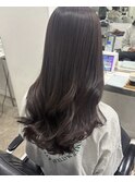ブリーチなし/ラベンダーグレージュ/青葉台