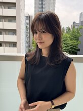 ヘアーモード ケーティー 尼崎本店(Hair Mode KT) 韓国風前髪シースルーくびれミディアム