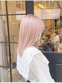 【ブリーチ３回】ベイビーピンク