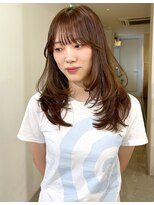 ニコフクオカヘアーメイク(NIKO Fukuoka Hair Make)&nbsp;【NIKO】ブリーチなしベージュ.レイヤーカット