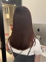 アコロン(acoron)&nbsp;艶感ピンクブラウン×艶ロング