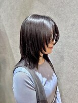 シーインフィニート 清澄白河 現代美術館MOT前店(C∞)&nbsp;【髪質改善縮毛矯正】フェイスレイヤーくびれミディアム