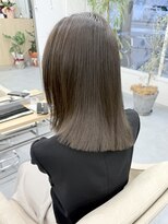 エルヘアメゾン(el. hair maison) 透明感オリーブカラー☆艶髪髪質改善