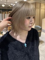 ゼストプラス(ZEST plus)&nbsp;秋冬にもおすすめ！くすみ感ハイトーンカラー【Luna】