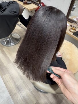 黒髪カタログ/ココアベージュ/オリーブグレー/幕張本郷