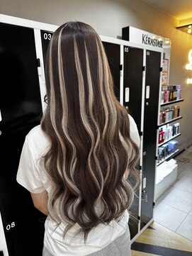 ラピス 大阪アメ村店(Lapis) 大人気エクステハイライトスタイル！