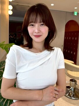 ジーナ 南草津(Zina) 髪質改善＊ダークアッシュレイヤーボブ＊美髪【Zina南草津】