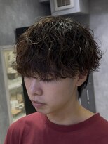 レイズ 名古屋(RAYS) ブラウンカラー波巻きスパイラルパーママッシュウルフ h