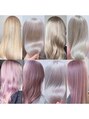 ボンズサロン オモテサンドウ(BONDZSALON OMOTESANDO) ケアブリーチを使った艶たっぷり淡いハイトーンカラーが大人気♪
