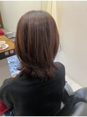 ミディアムレイヤースタイル