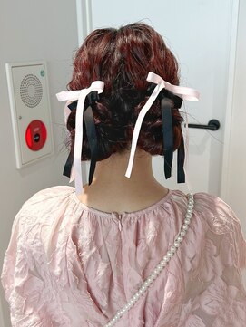 トリッカ 代官山(tricca) ツインお団子/2つ結び/ひつじヘア/まとめ髪/お呼ばれ/推し活