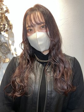 プランツヘアー 高宮店(Plants hair) ほんのりピンクブラウン^ ^