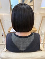 グラウンド 黒笹店(ground) ぱっつんボブ