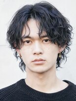 フィフス 天神大名(fifth)&nbsp;天神大名メンズパーマシャドウパーマシースルーマッシュウルフ