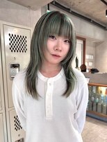 パーク(PAAQ) ダブルカラー&ブリーチレイヤーカットローライトミックスカラー