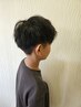 【お子様メニュー♪】キッズ+小学生+中学生以下カット♪