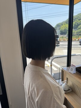 トップヘアー 西古松店(TOP HAIR) 乾かすだけでまとまる大人ミニボブ
