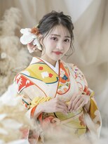 シャルメ 三宮店(CHARMER)&nbsp;和装に！シニヨンヘア