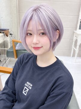 デイズ(days) ラベンダーグレージュショートボブ