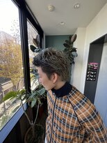 ビハインドザカーテン(BEHIND THE CURTAIN)&nbsp;メンズパーマ×デザインカラー