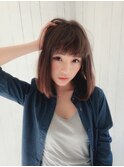 ローグヘアー 金町【高 和宏】大人かわいいミディアムロブ☆