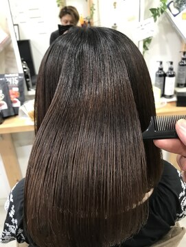 アンフィフォープルコ(AnFye for prco) 【AnFye for prco】伸ばしかけボブジュエリーシステム×縮毛矯正