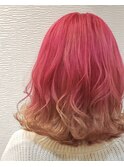 pink×ラインカラー
